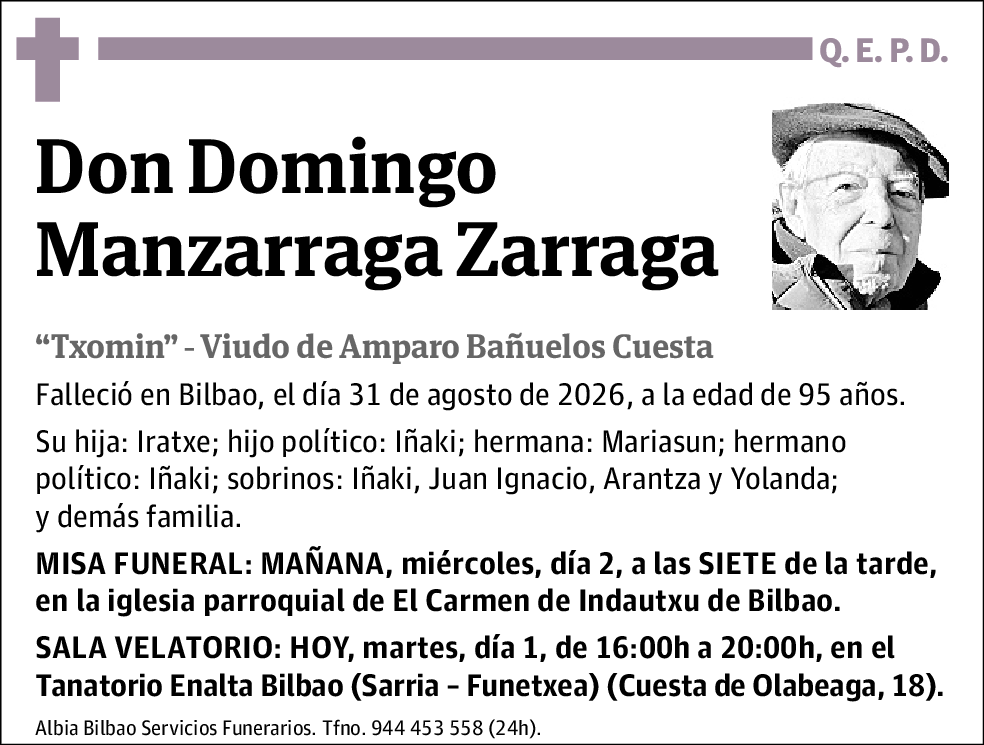 Domingo Manzarraga Zarraga