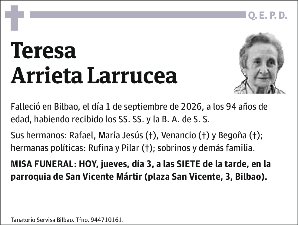 Teresa Arrieta Larrucea