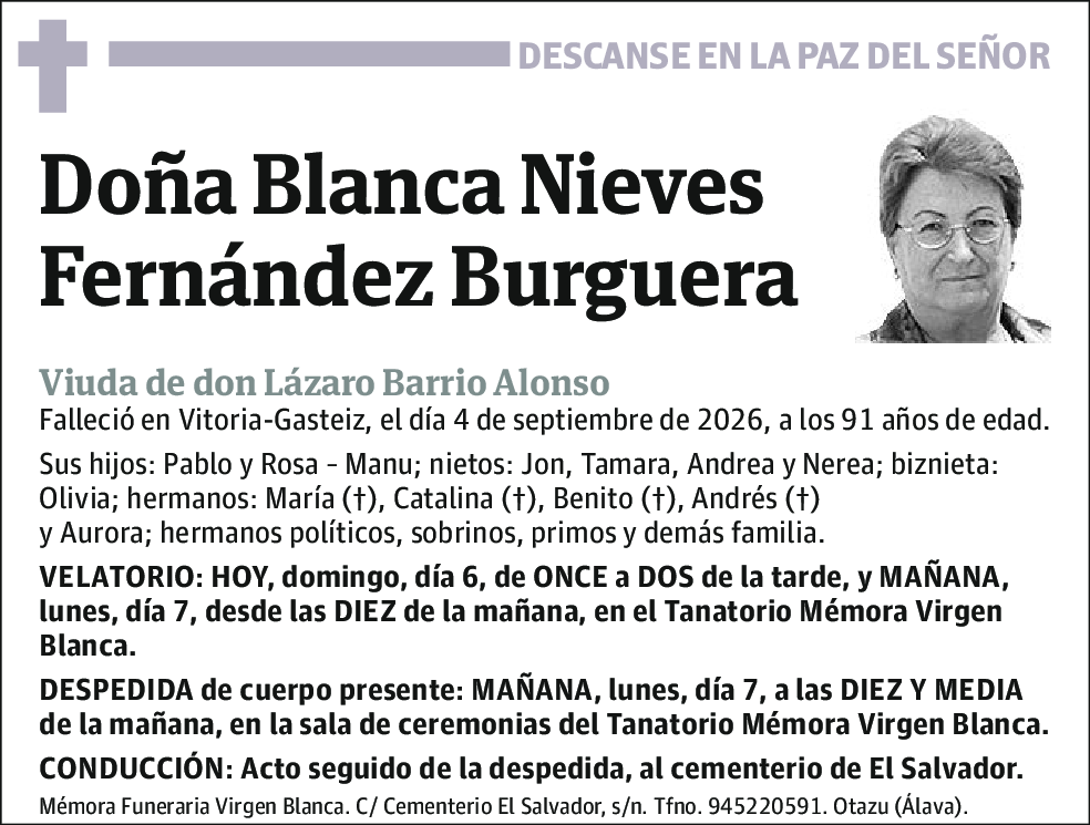 Blanca Nieves Fernández Burguera