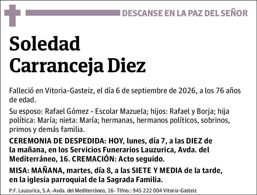 Soledad Carranceja Diez