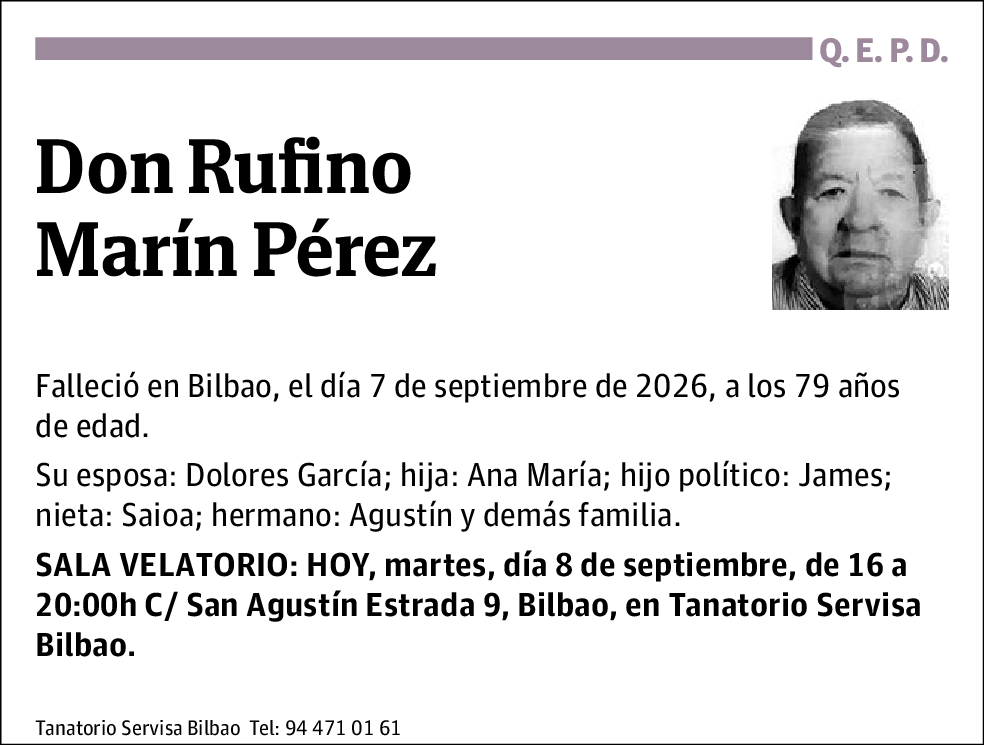Rufino Marín Pérez