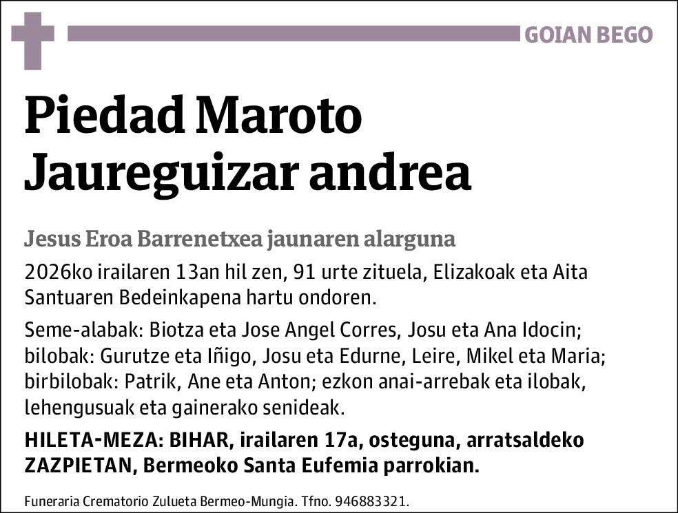 Piedad Maroto Jaureguizar