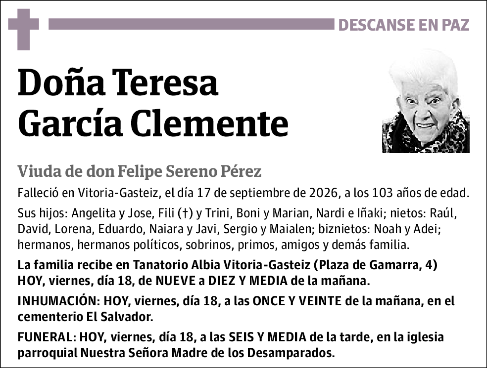 Teresa García Clemente