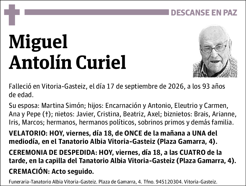 Miguel Antolín Curiel