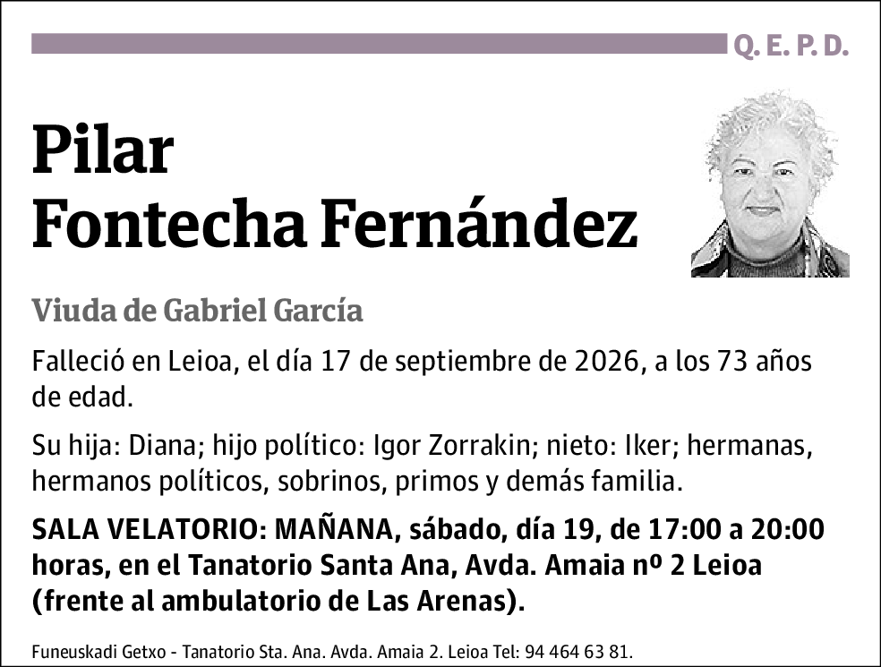 Pilar Fontecha Fernández