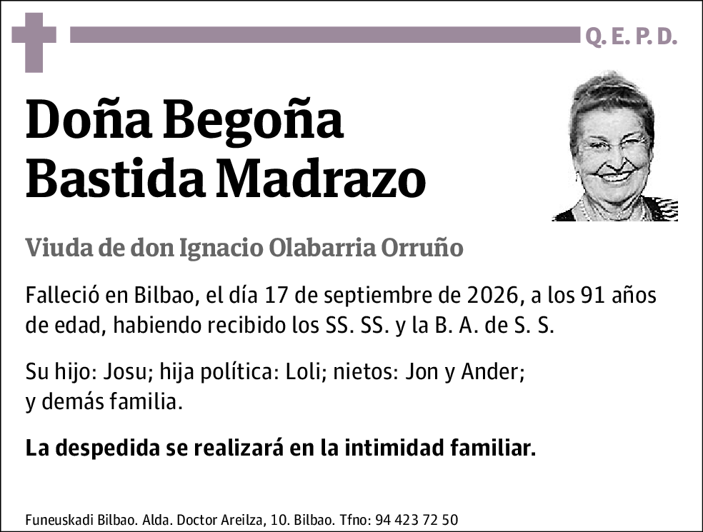 Begoña Bastida Madrazo
