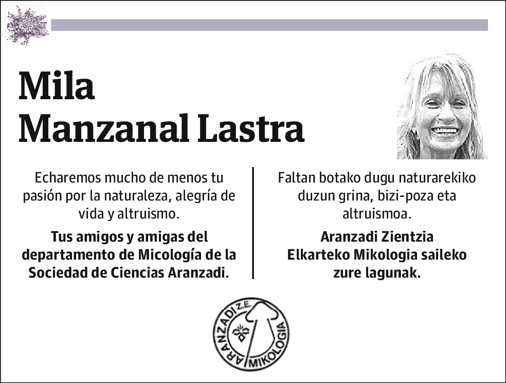 Mila Manzanal Lastra
