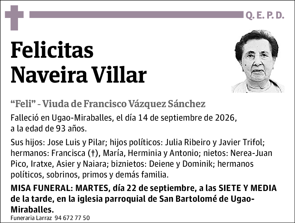 Felicitas Naveira Villar