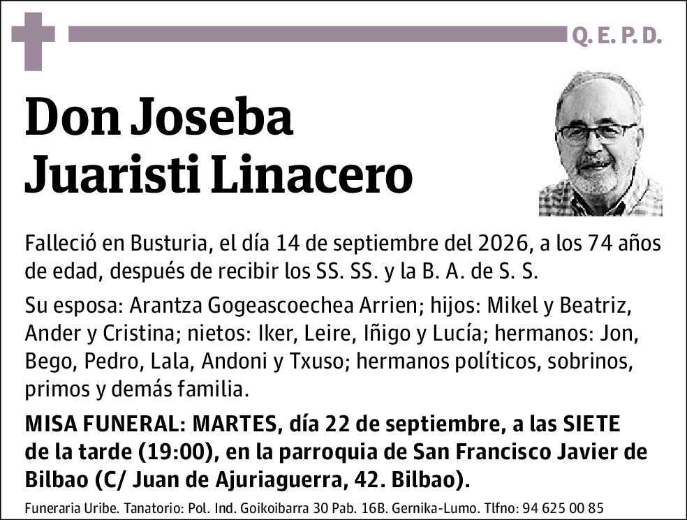 Joseba Juaristi Linacero