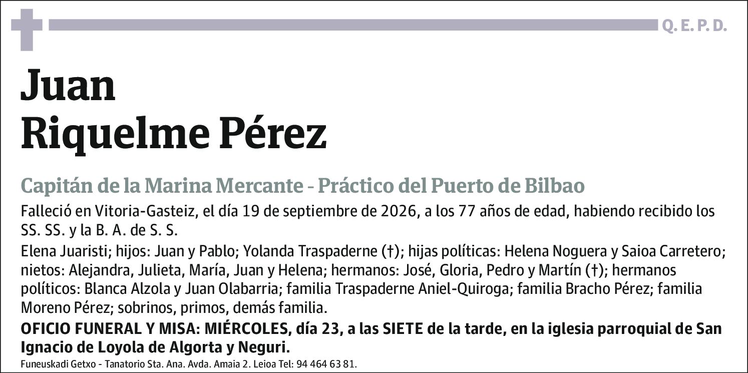 Juan Riquelme Pérez