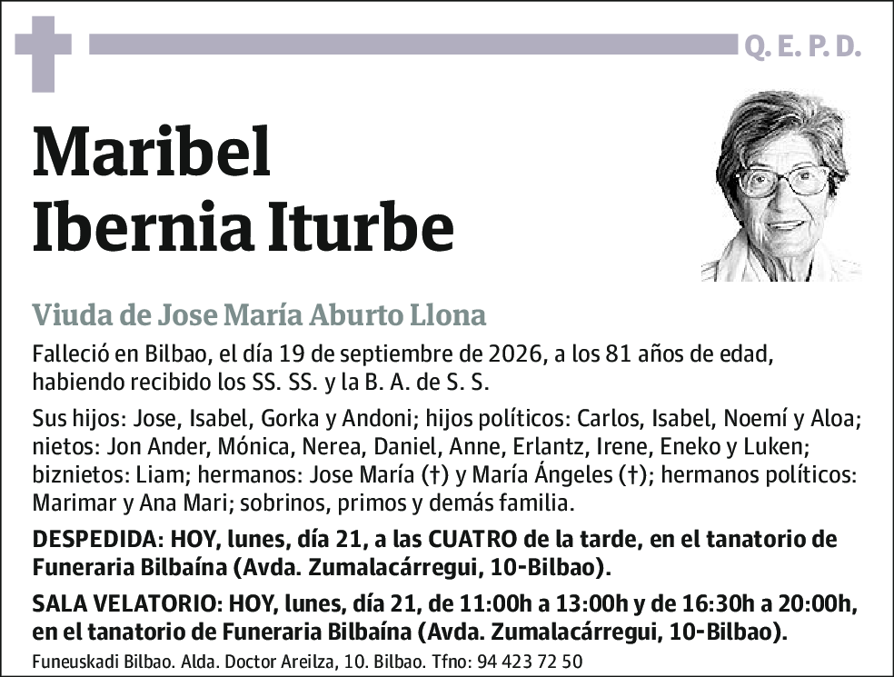 Maribel Ibernia Iturbe
