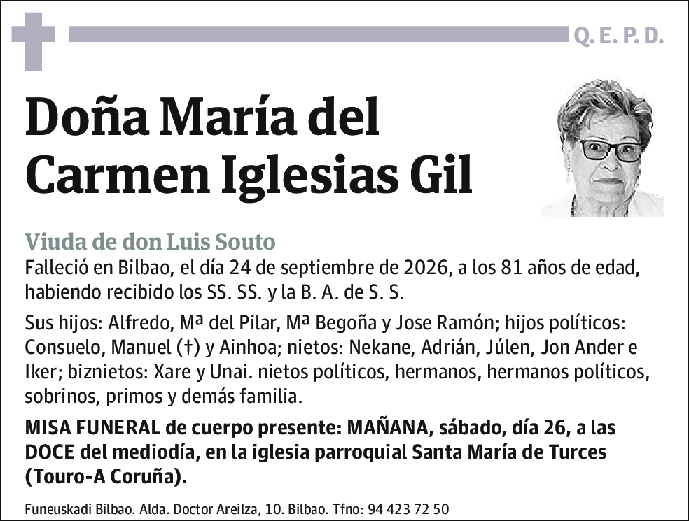 María del Carmen Iglesias Gil