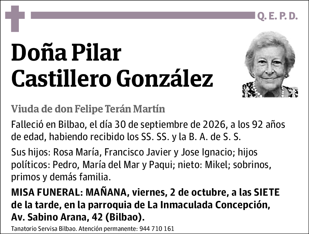 Pilar Castillero González