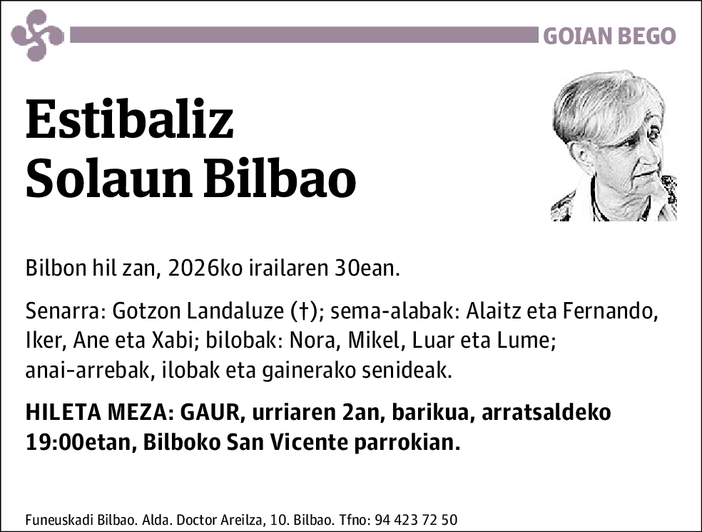 Estibaliz Solaun Bilbao