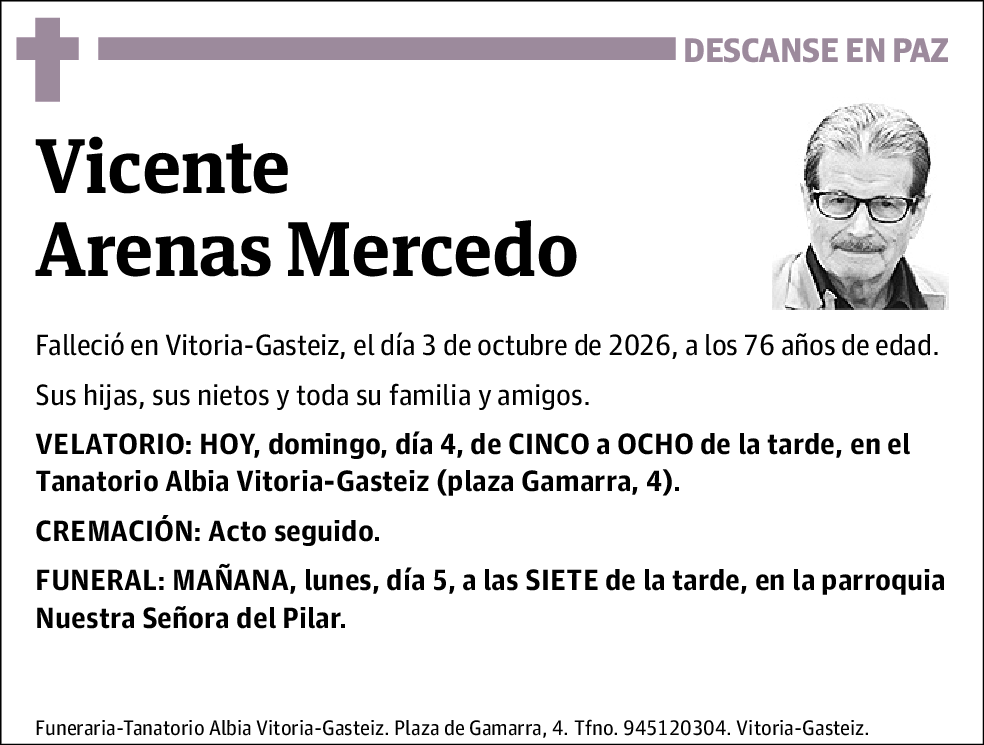 Vicente Arenas Mercedo