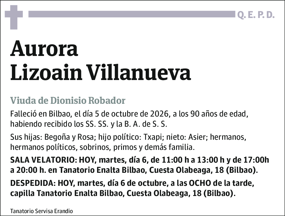 Aurora Lizoain Villanueva
