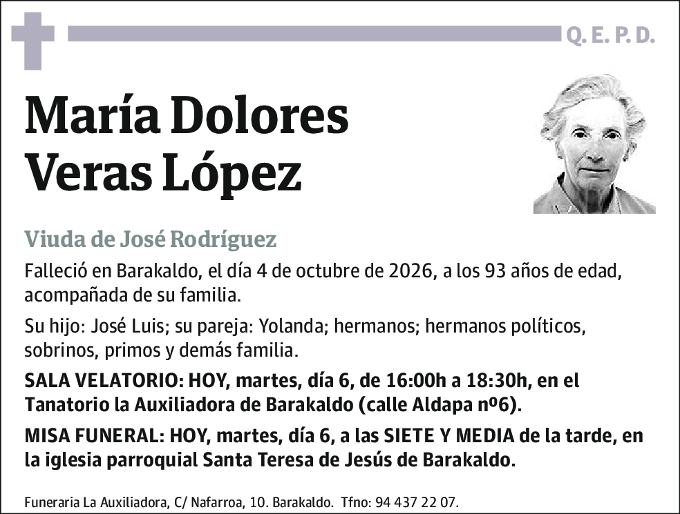 María Dolores Veras López