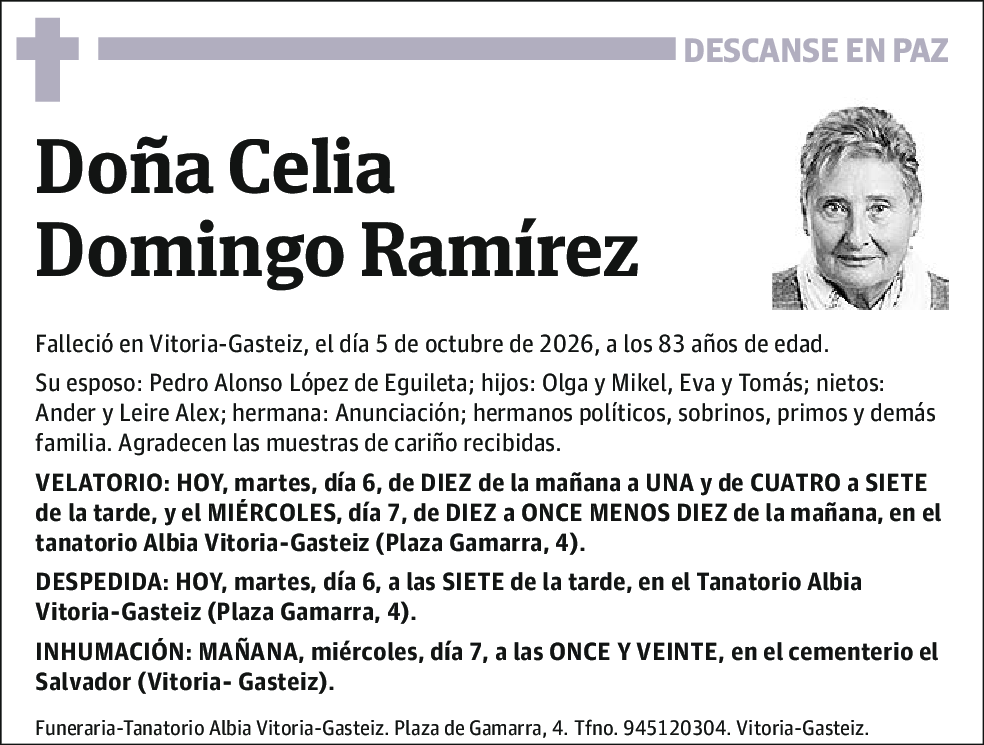 Celia Domingo Ramírez