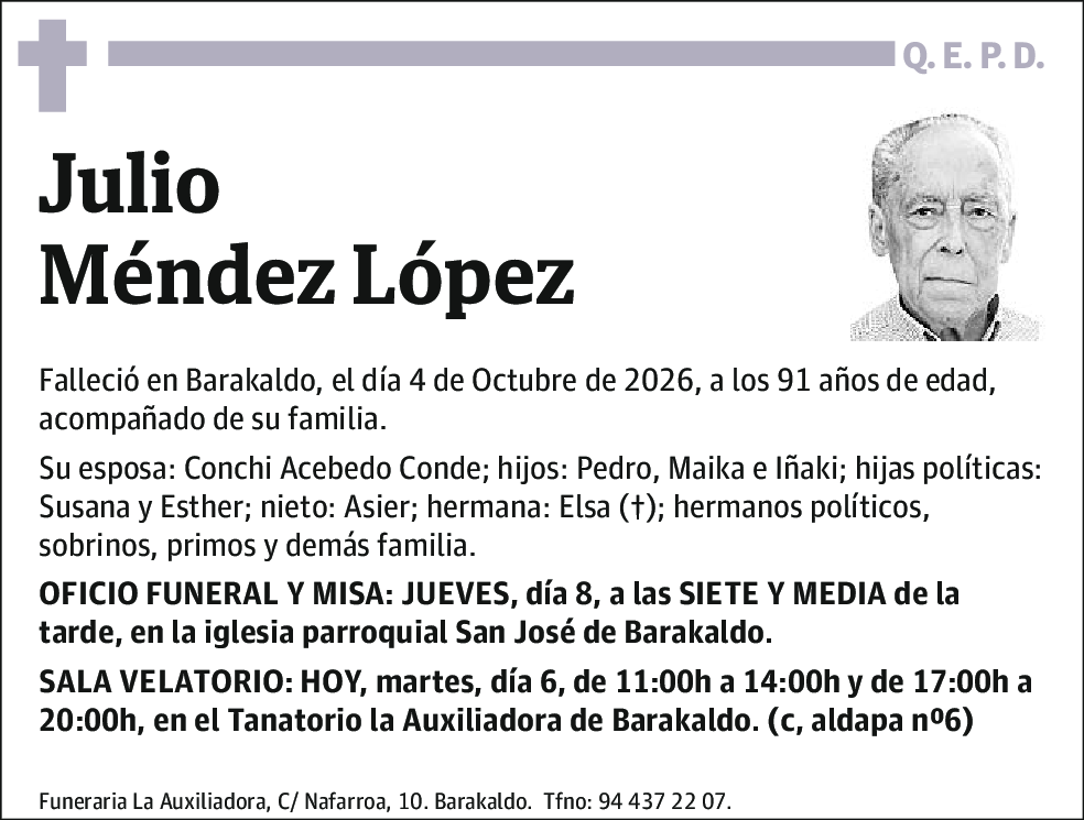 Julio Méndez López