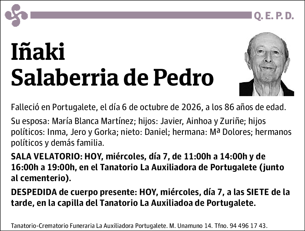 Iñaki Salaberria de Pedro