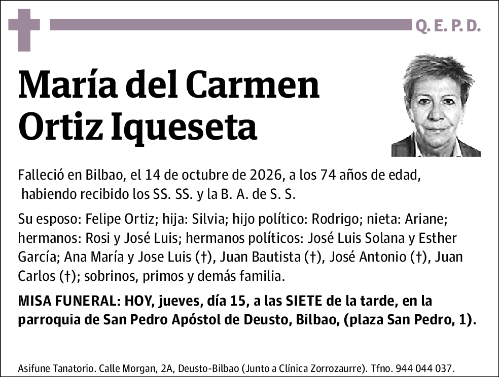 María del Carmen Ortiz Iqueseta