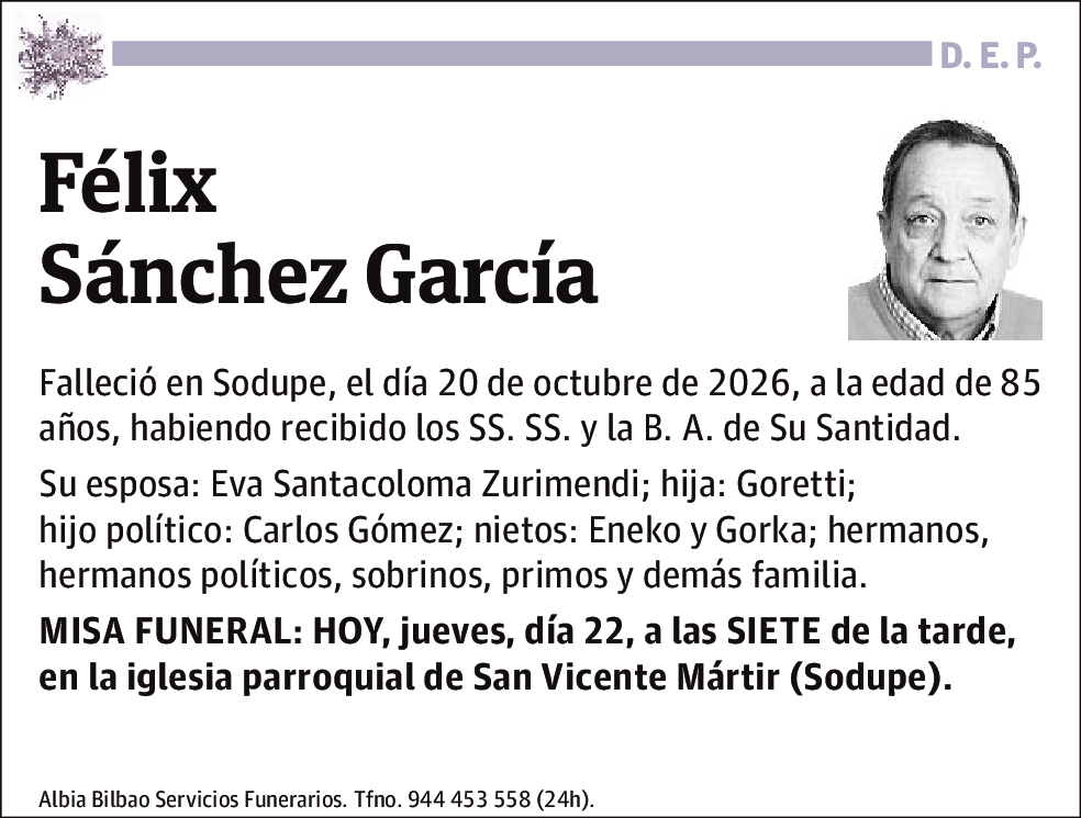 Félix Sánchez García