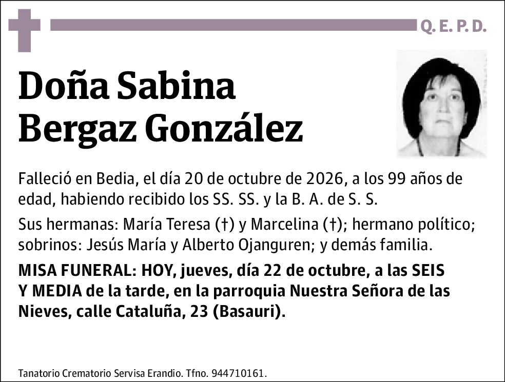 Sabina Bergaz González
