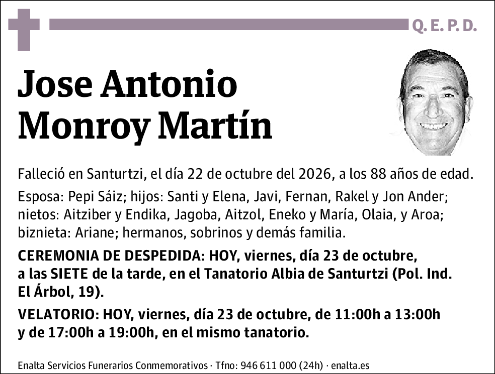 Jose Antonio Monroy Martín