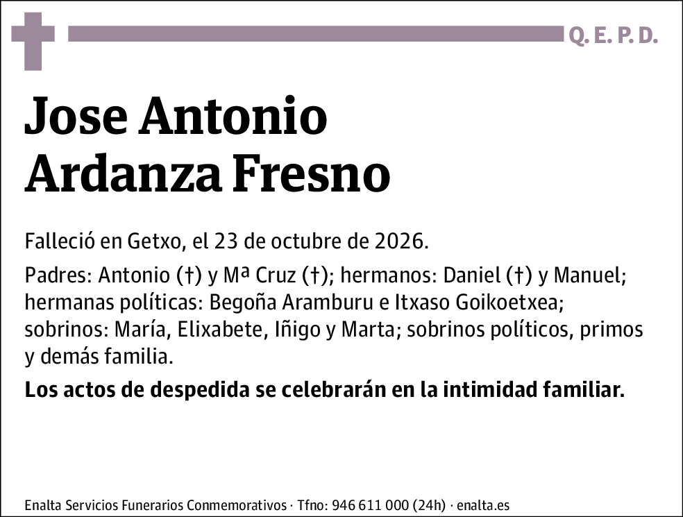Jose Antonio Ardanza Fresno
