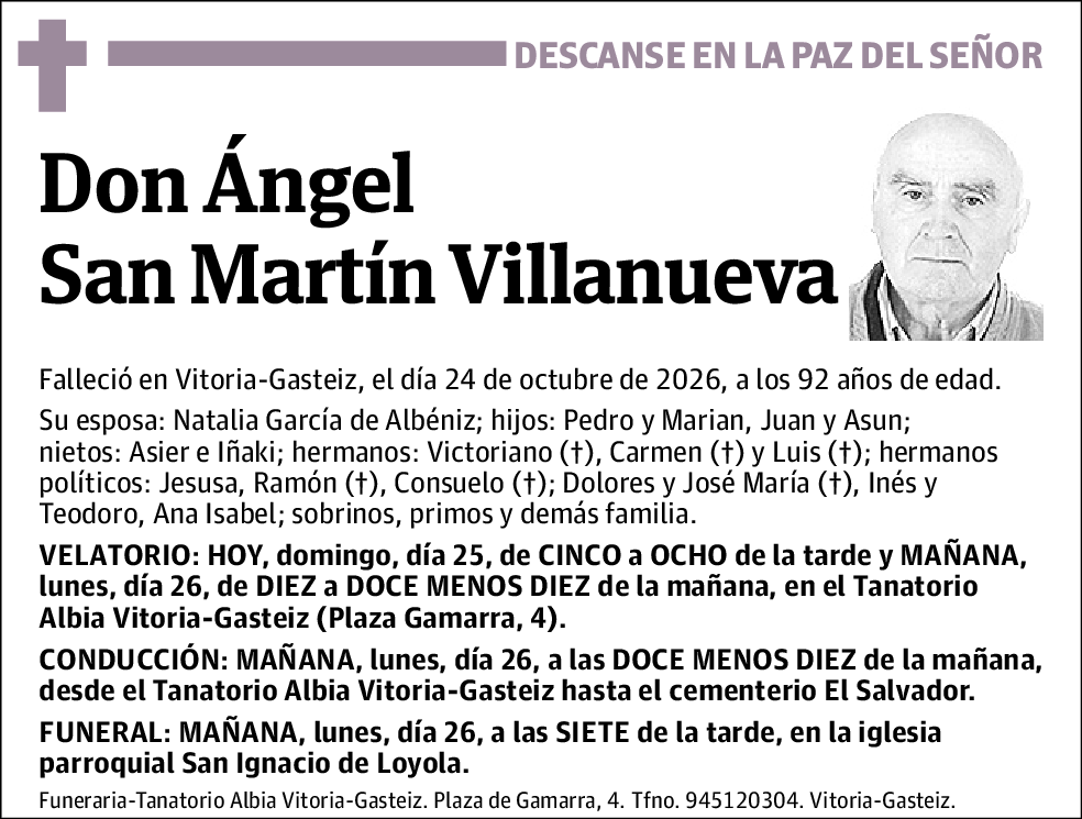 Ángel San Martín Villanueva