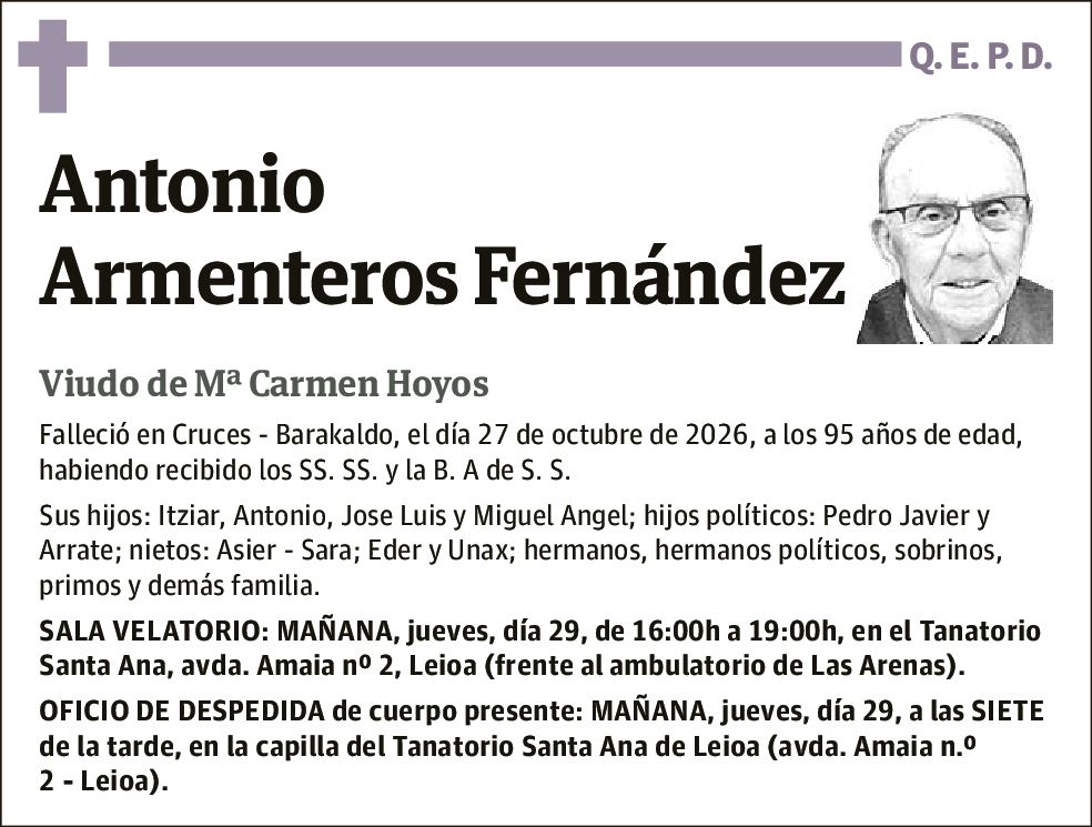 Antonio Armenteros Fernández