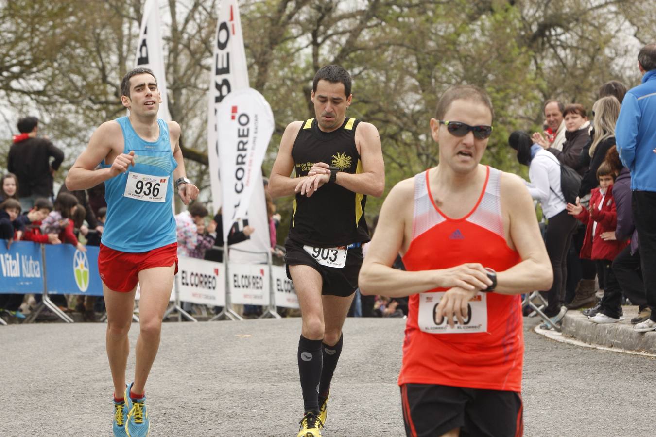 Vitoria se vuelca en la subida a Estibaliz