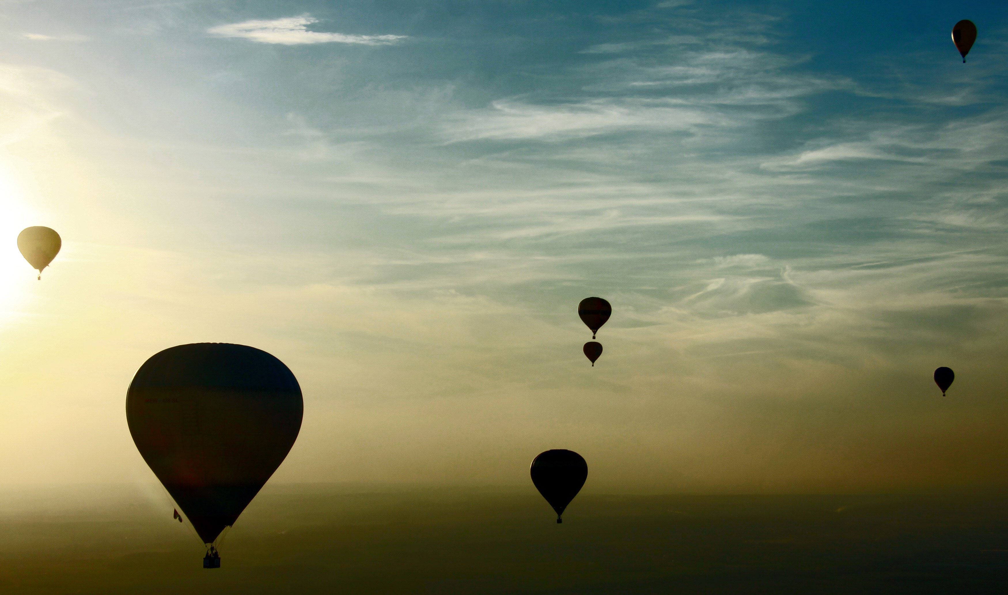 Los globos toman el horizonte de Minsk