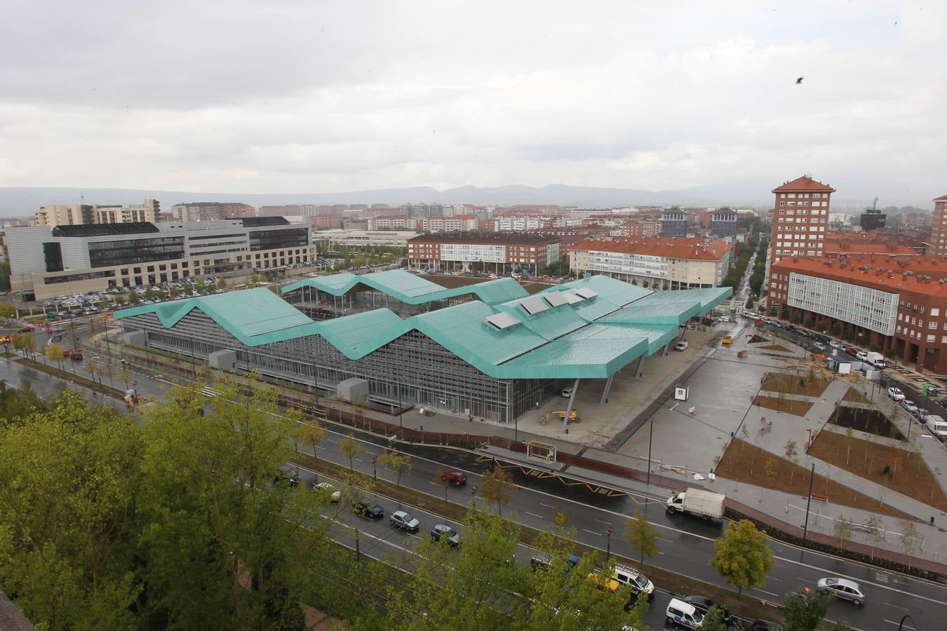 Así ha quedado la nueva estación de autobuses de Vitoria