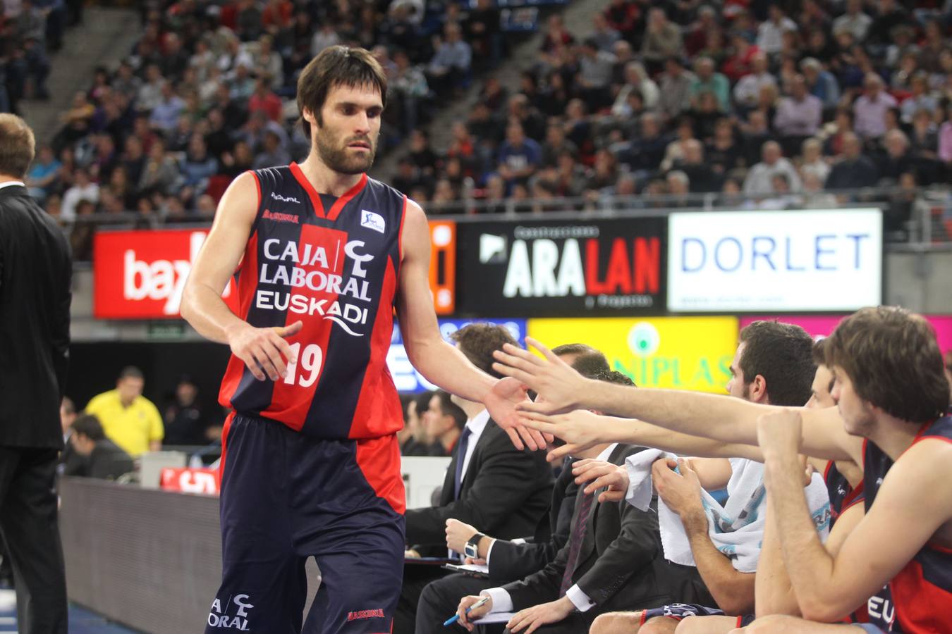 El paso del San Emeterio por el Baskonia