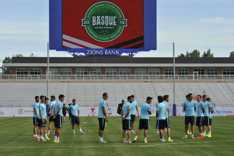 El Athletic entrena en Boise