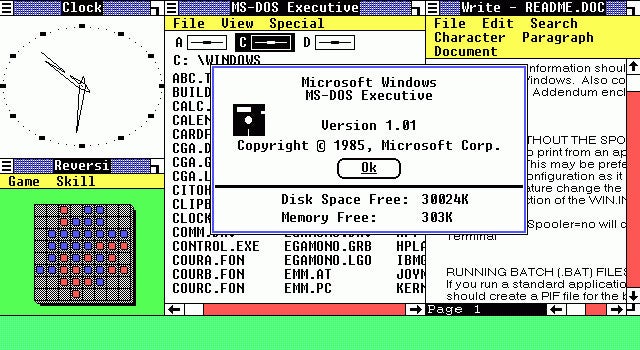 Windows, 30 años de evolución