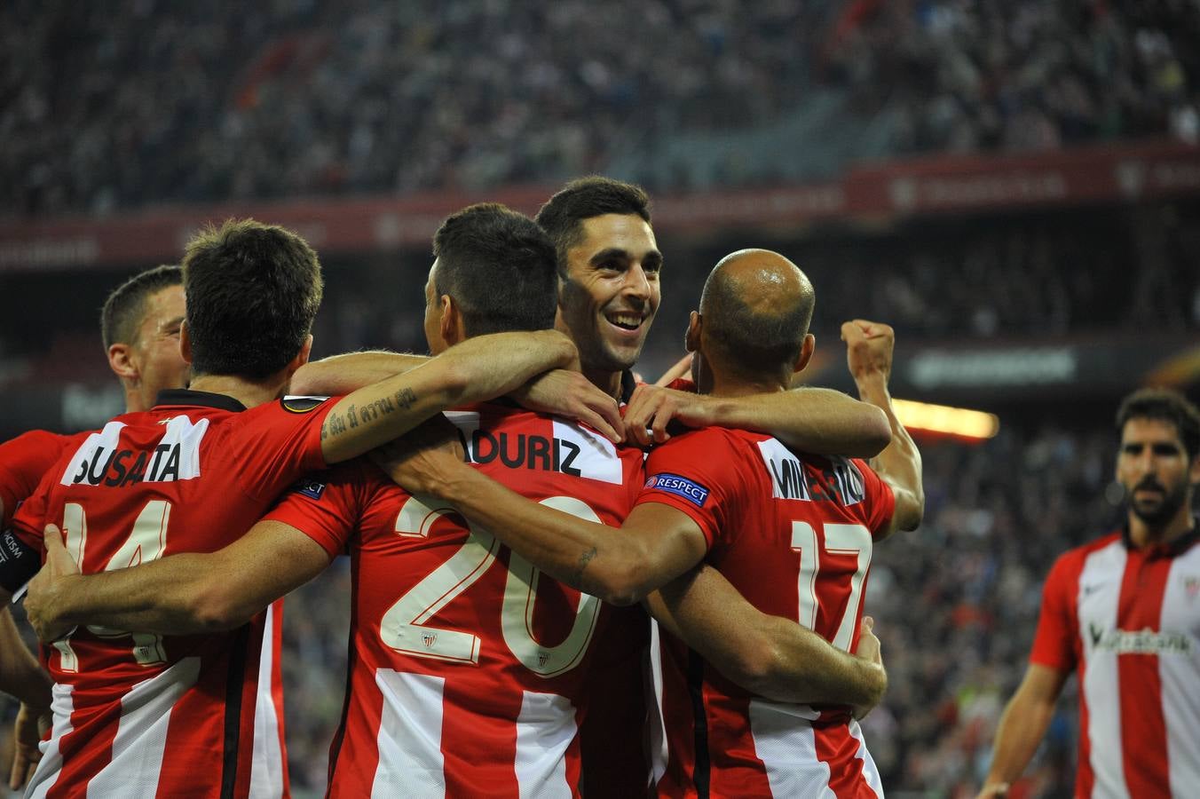 Las mejores imágenes del partido Athletic-Augsburgo