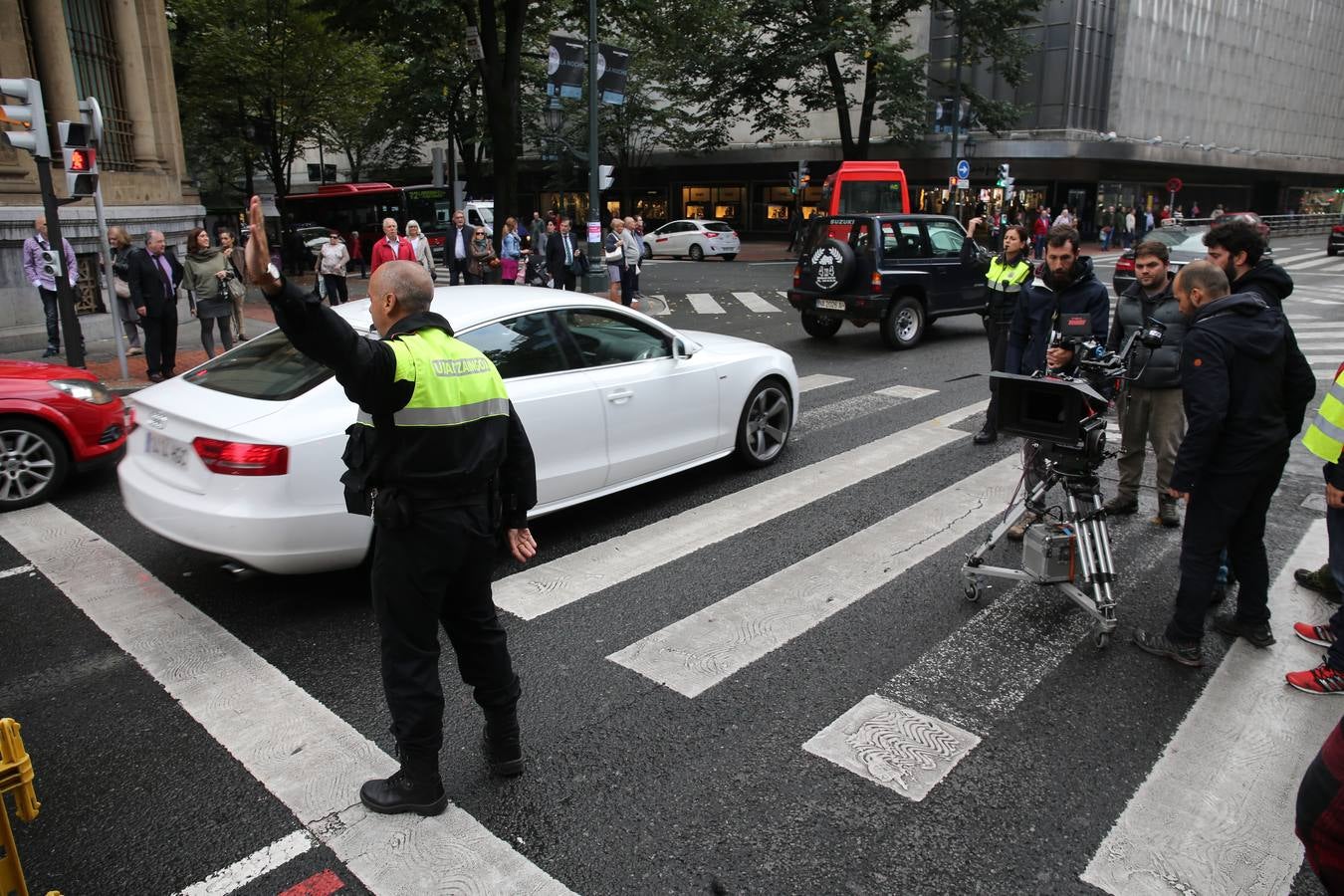 Segunda jornada de rodaje de 'Plan de fuga'