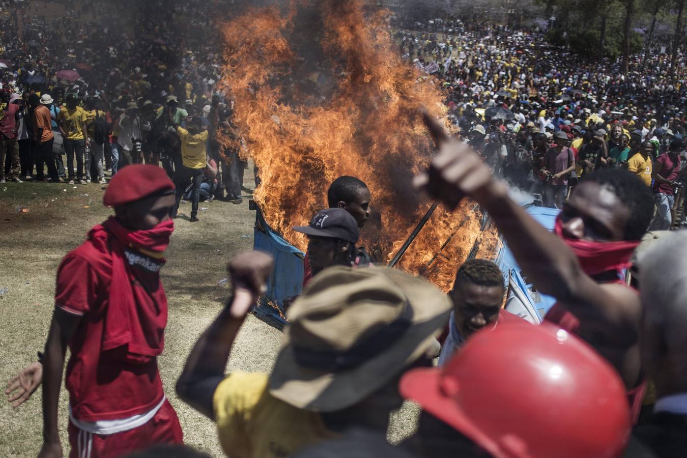 Disturbios en Sudáfrica