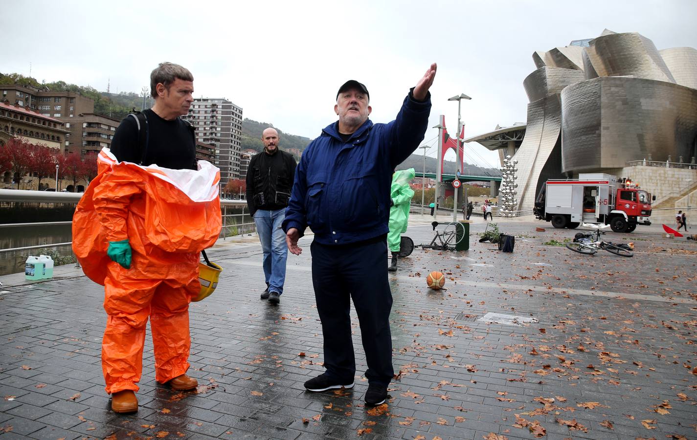 Escape nuclear en Abandoibarra
