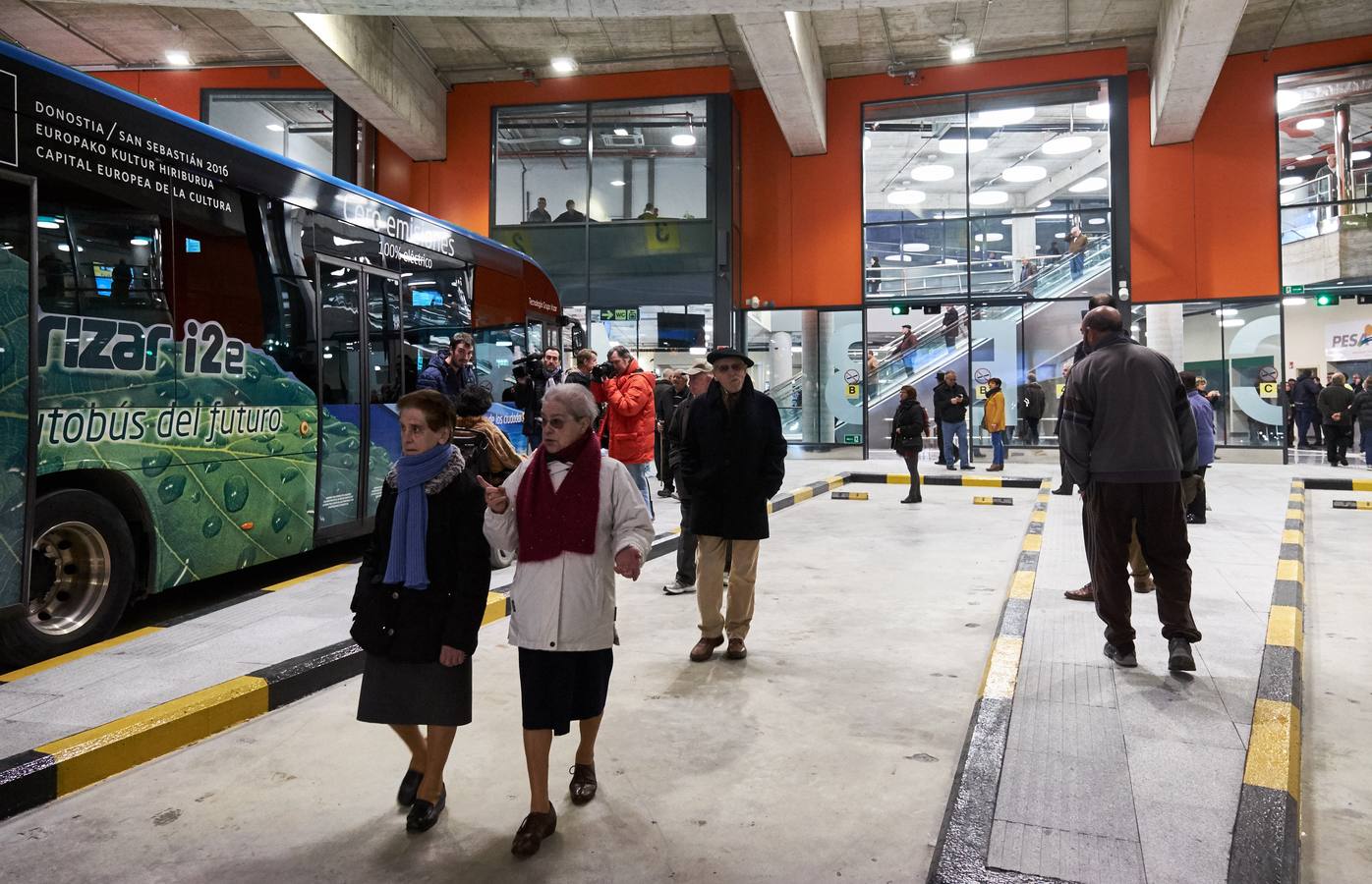 San Sebastián estrena la estación de autobuses de Atotxa