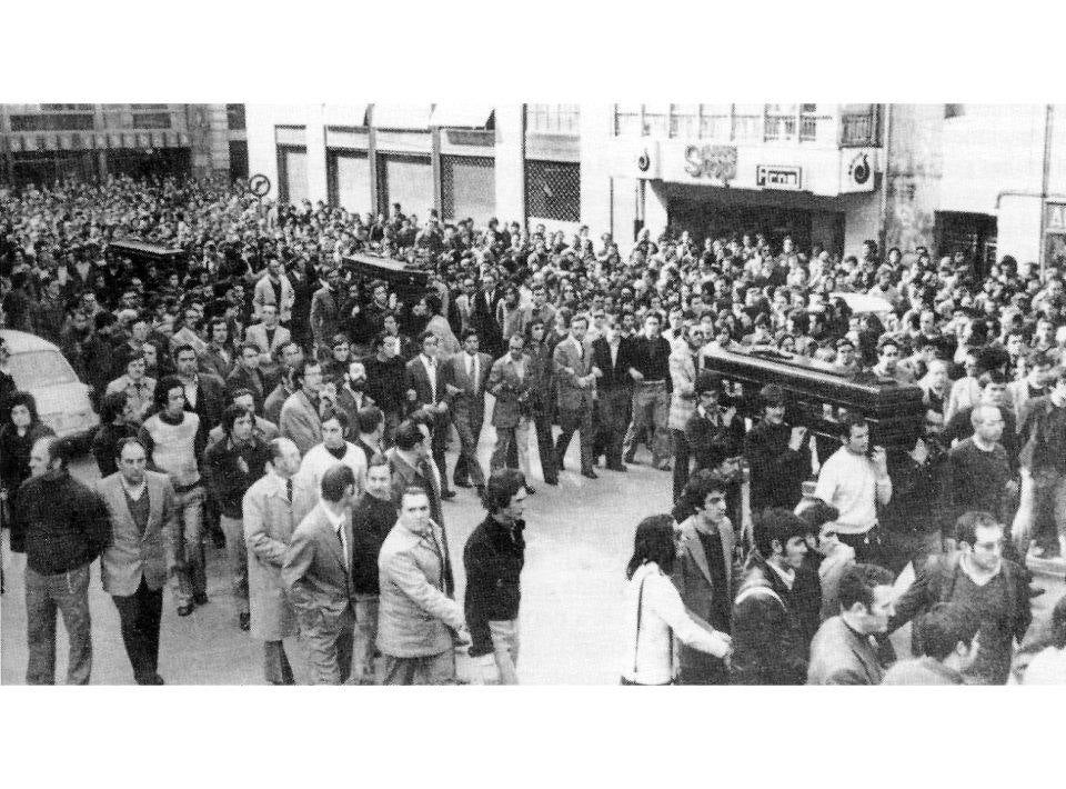 Funeral de las víctimas del Tres de Marzo