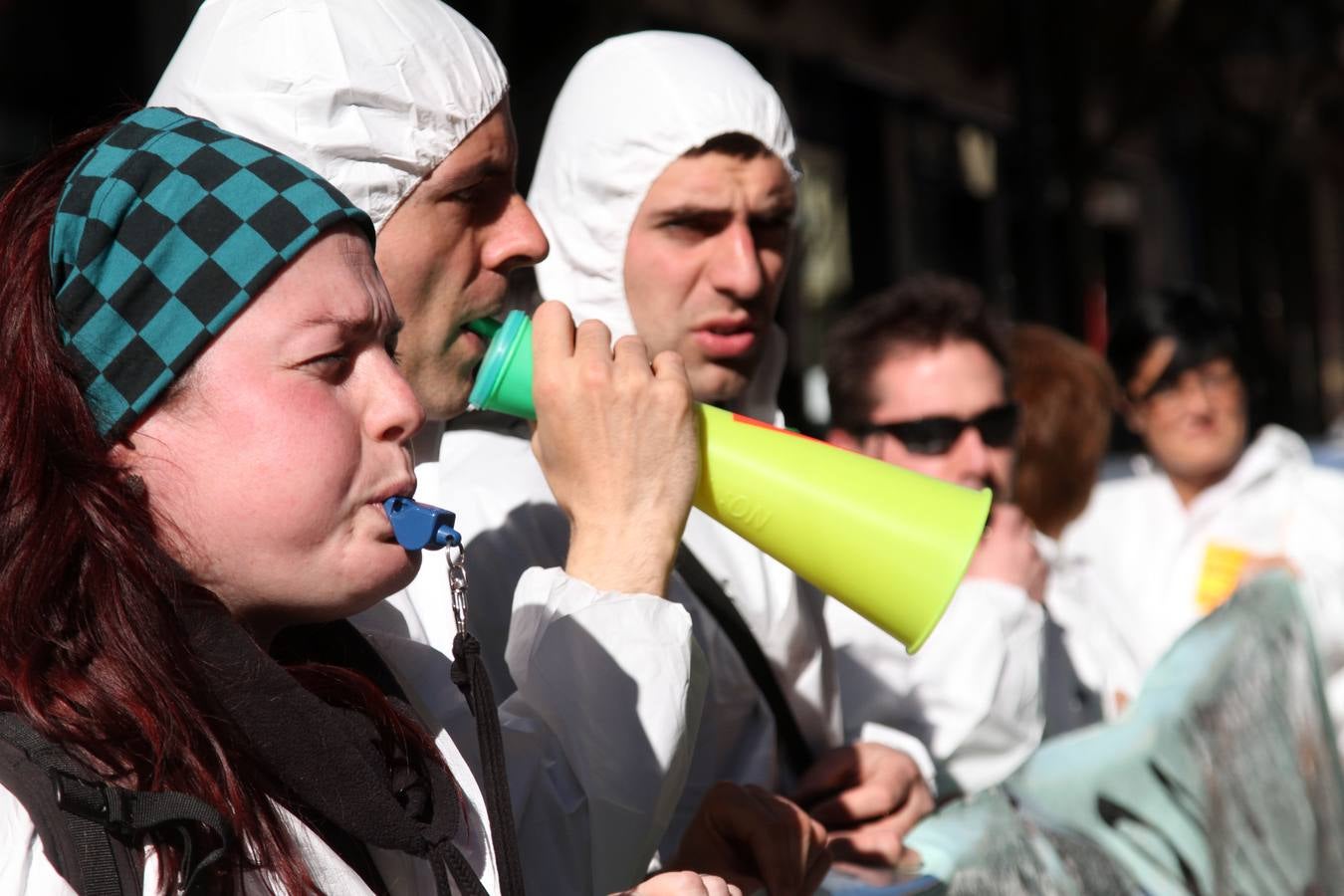 La plantilla de TMB Arraiz, en contra de la precariedad