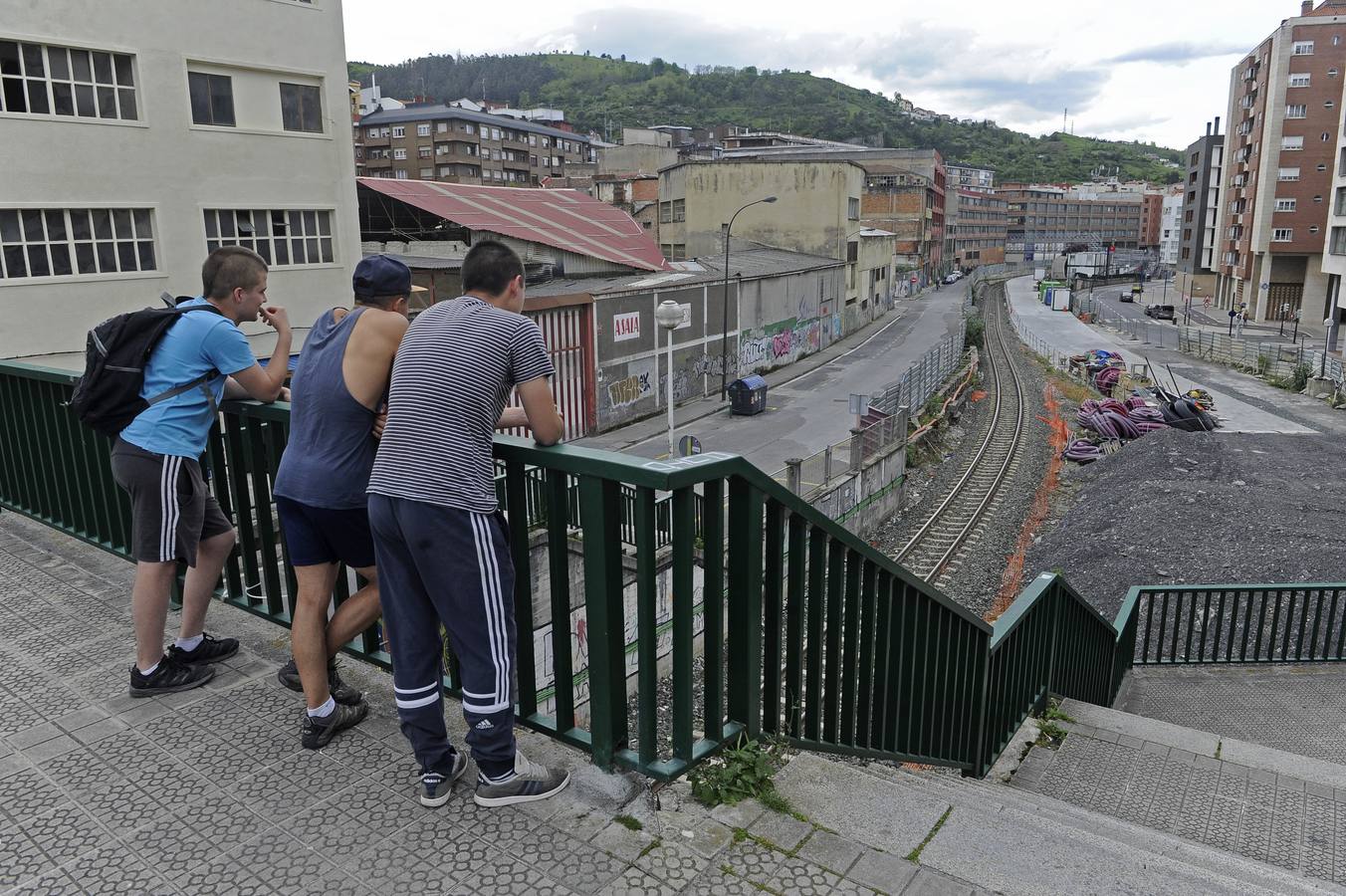 El nuevo trazado subterráneo en Irala