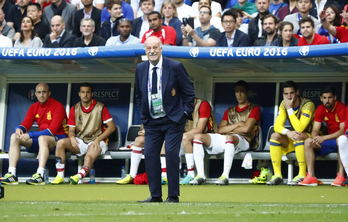 La trayectoria de Vicente del Bosque en la selección española