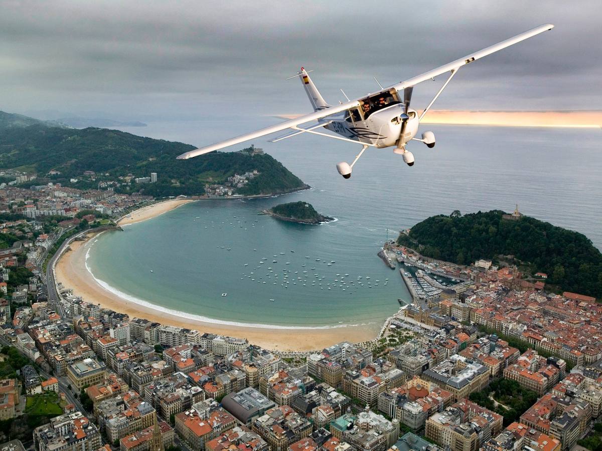 Impresionantes imágenes de Euskadi vista desde el cielo