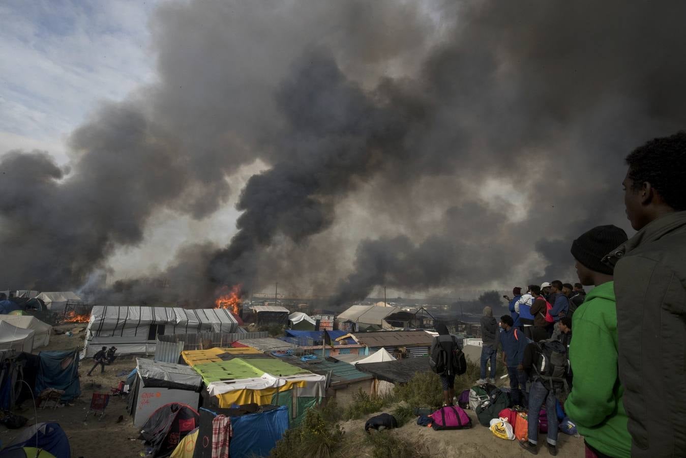 Desmantelamiento de 'La jungla' de Calais