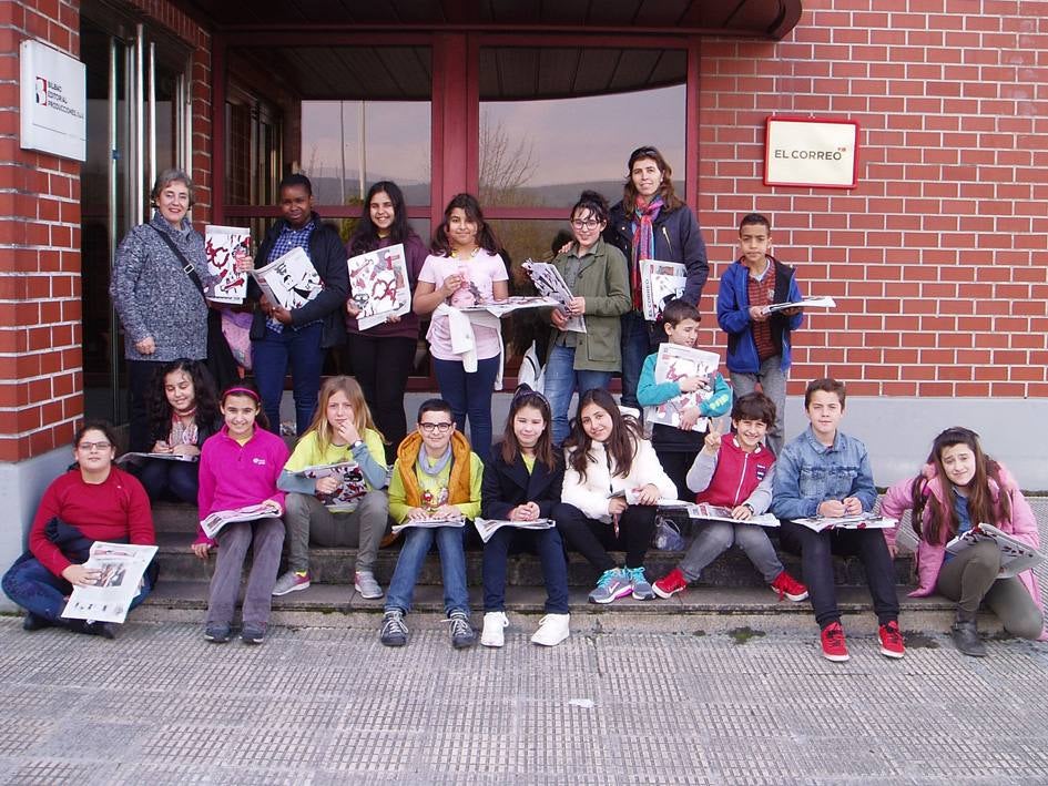 Visita centro escolar Kueto (Sestao) - 15 de marzo de 2017