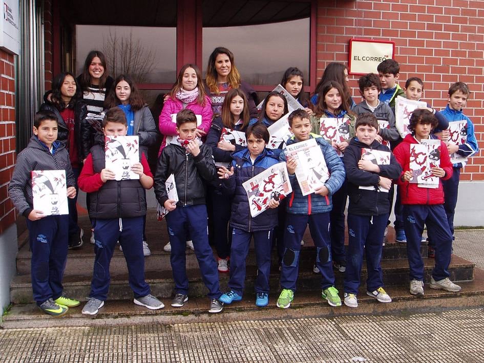 Visita centro escolar Trueba (Bilbao) - 7 de marzo de 2017
